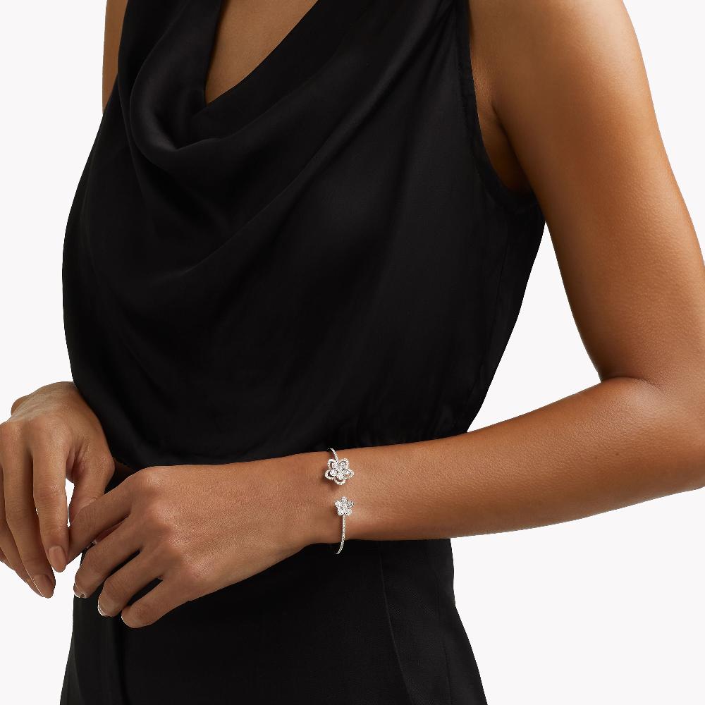 Graff Fragrances Wild Flower Open Diamond Bangle