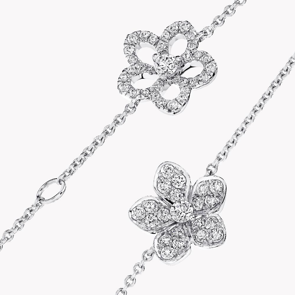 Graff Fragrances Wild Flower Pavé Diamond Bracelet
