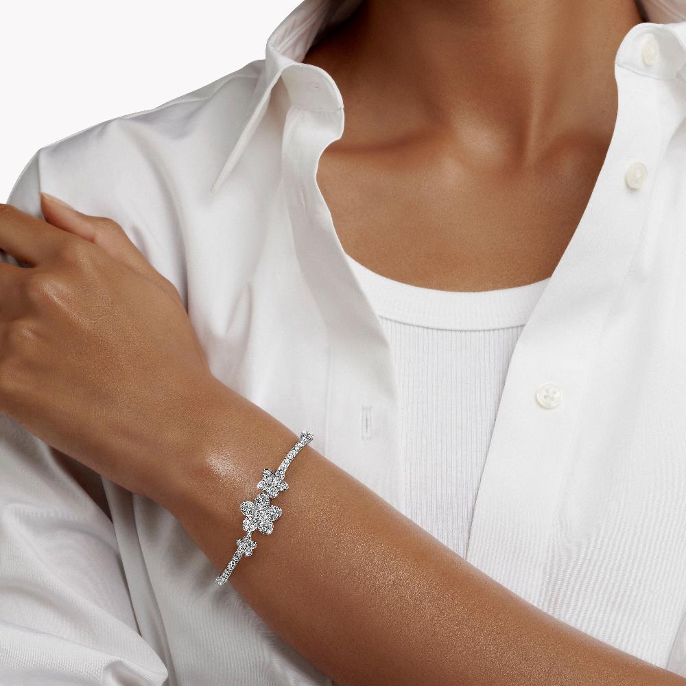 Graff Fragrances Wild Flower Pavé Diamond Bracelet