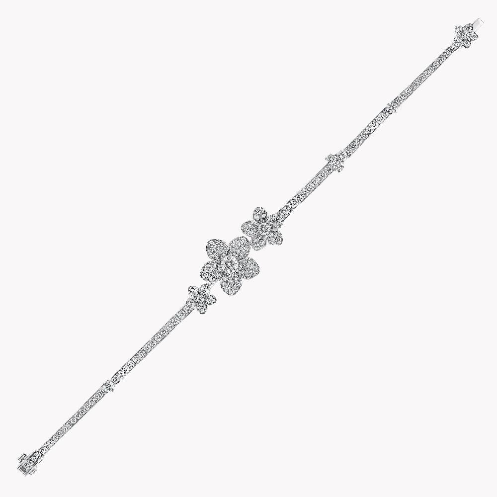 Graff Fragrances Wild Flower Pavé Diamond Bracelet