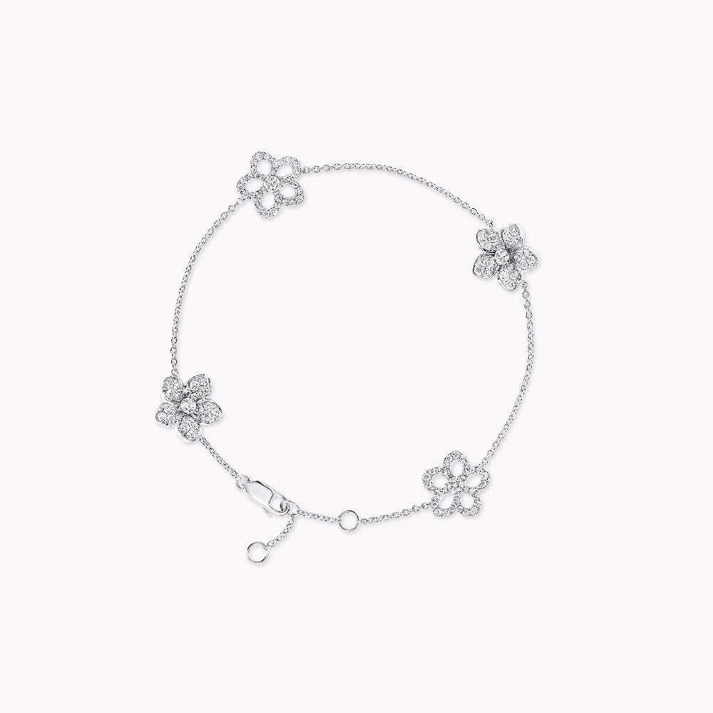 graff fragrances Wild Flower Pavé Diamond Bracelet