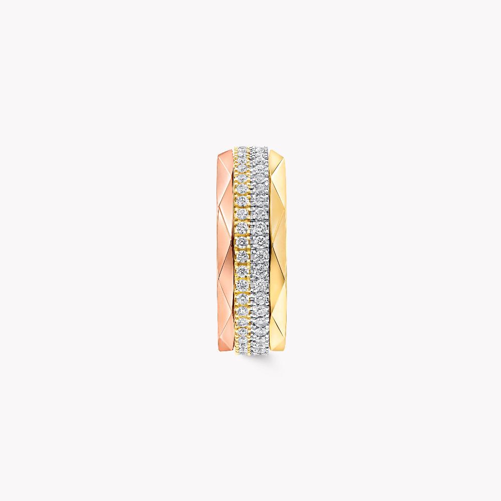 Graff Fragrances Laurence Graff Signature Four-Row Layered Diamond Ring