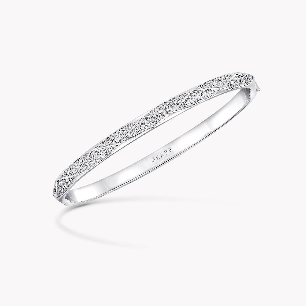 graff fragrances Laurence Graff Signature Pavé Diamond Bangle