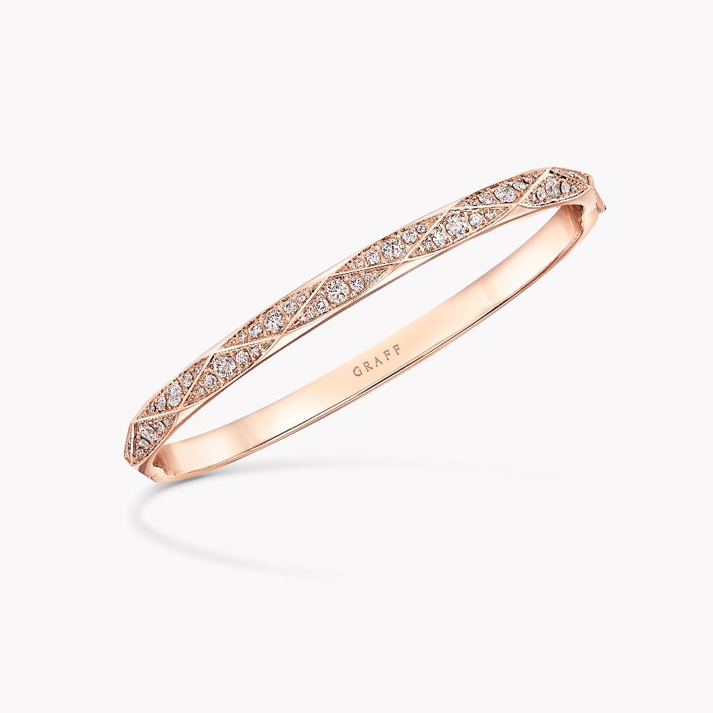 graff fragrances Laurence Graff Signature Pavé Diamond Bangle