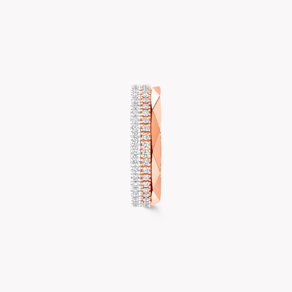 Graff Fragrances Laurence Graff Signature Three-Row Layered Diamond Ring