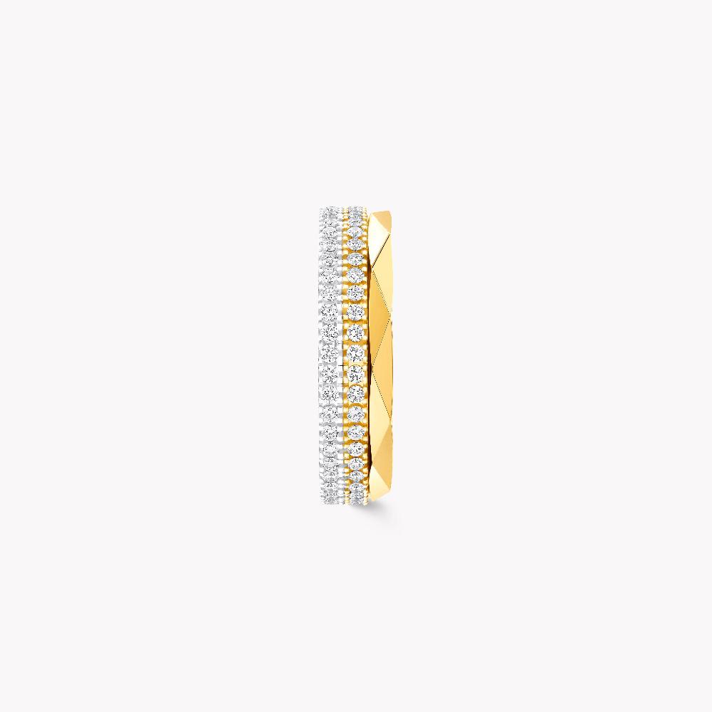 Graff Fragrances Laurence Graff Signature Three-Row Layered Diamond Ring