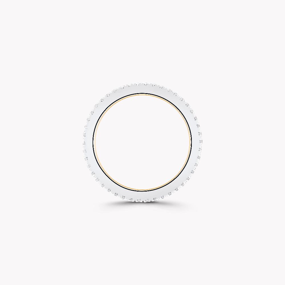 Graff Fragrances Laurence Graff Signature Three-Row Layered Diamond Ring