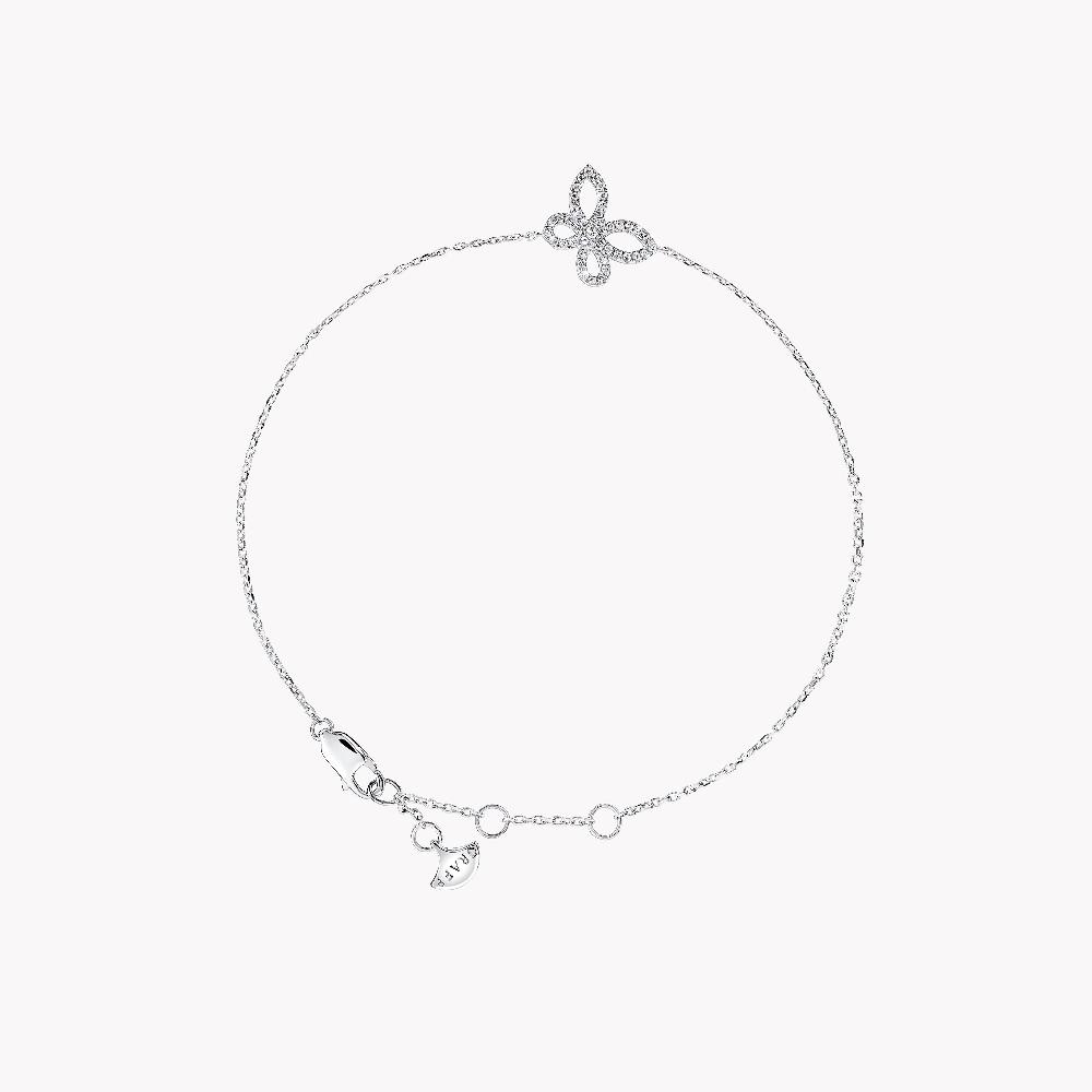 graff fragrances Mini Butterfly Silhouette Diamond Bracelet