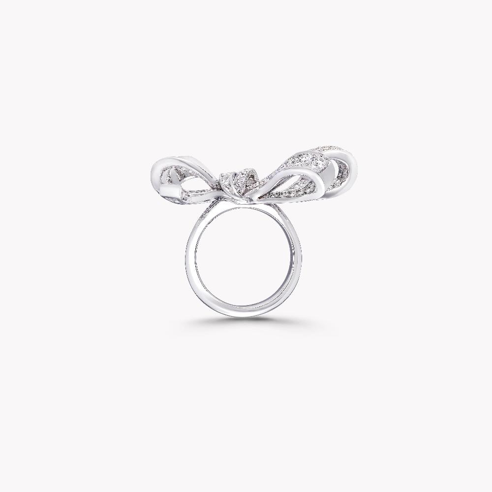 Graff Fragrances Tilda's Bow Double Knot Diamond Ring