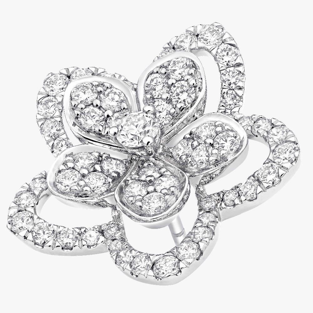 Graff Fragrances Wild Flower Large Diamond Stud Earrings