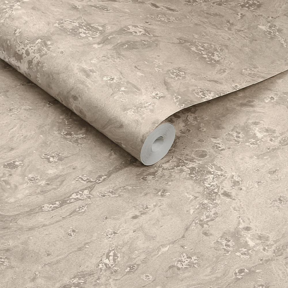 Graham & Brown Abigail Ahern Boheme Marble Almond Wallpaper