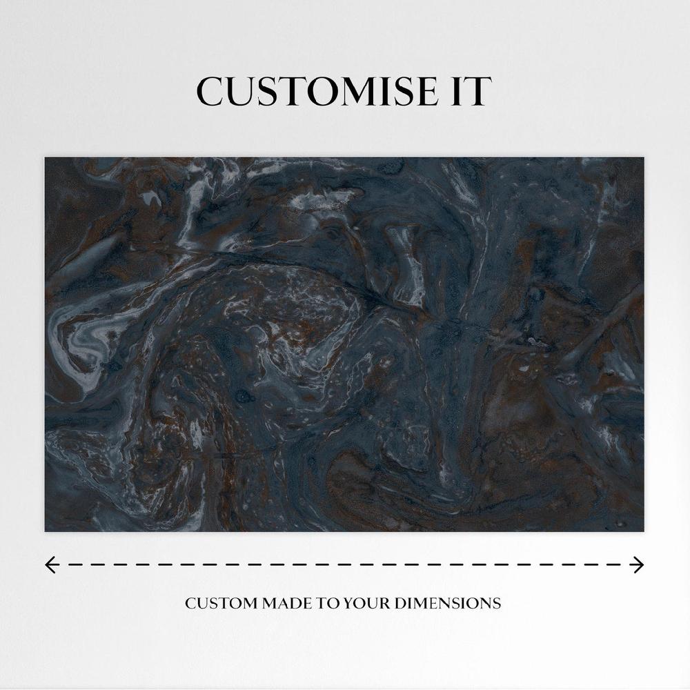 Graham & Brown Abigail Ahern Ethereal Marble Sapphire Bespoke Mural