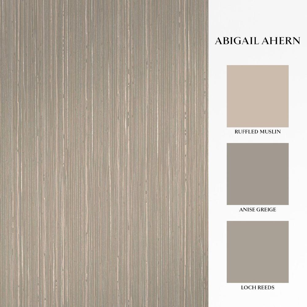 Graham & Brown Abigail Ahern Fibre Stripe Mist Wallpaper