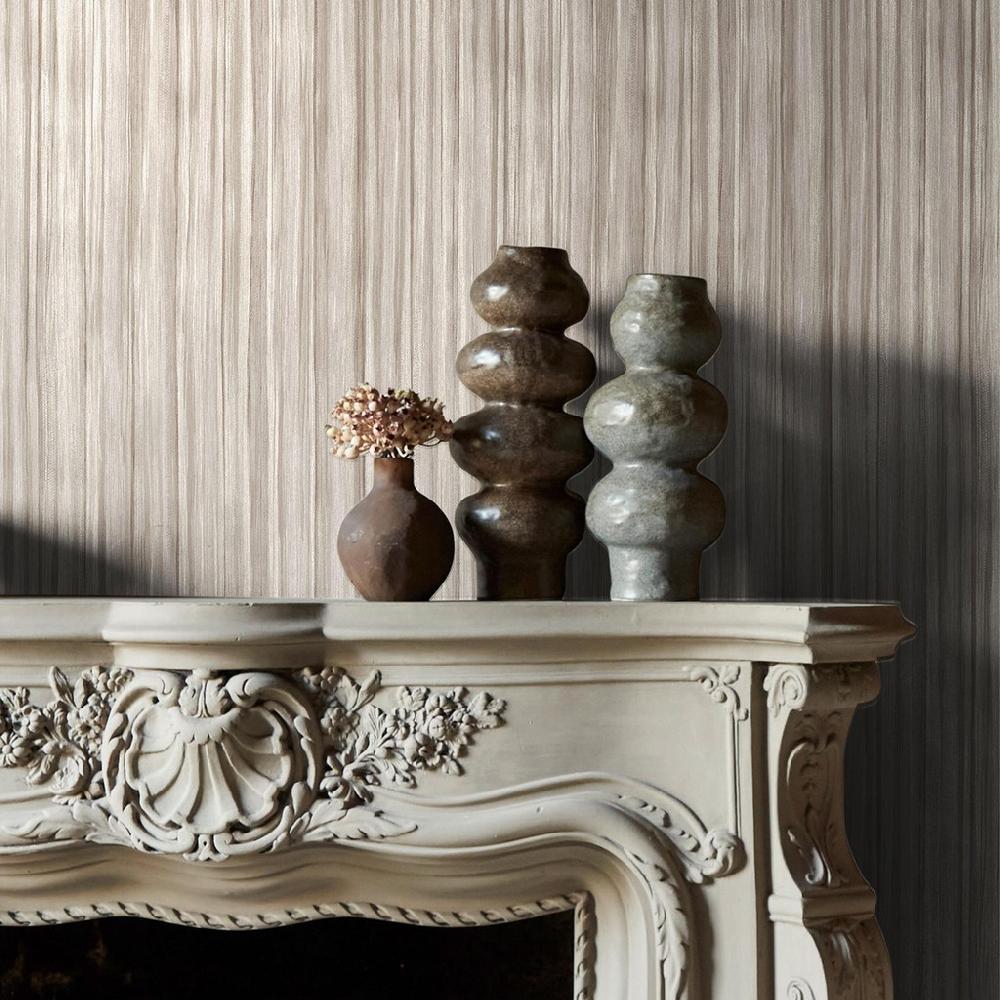 graham & brown Abigail Ahern Linear Luxe Pewter Wallpaper
