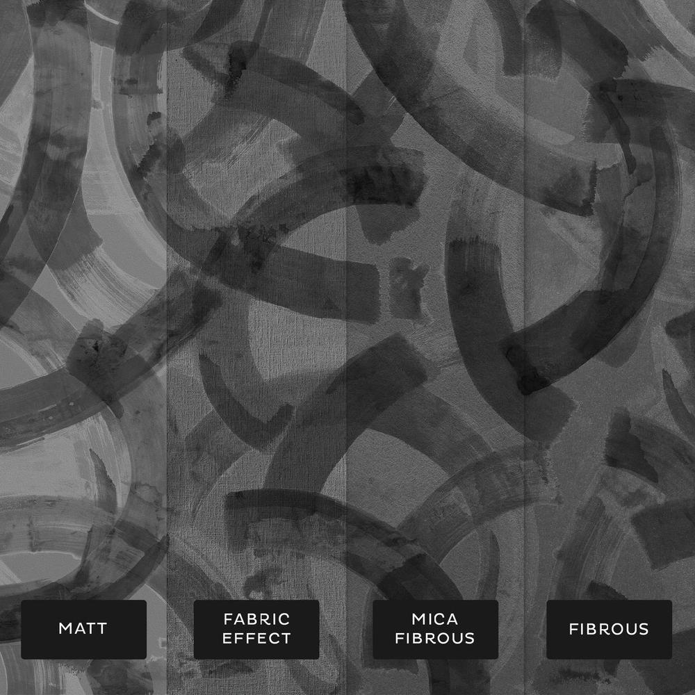 Graham & Brown Abigail Ahern Nomad Charcoal Bespoke Mural