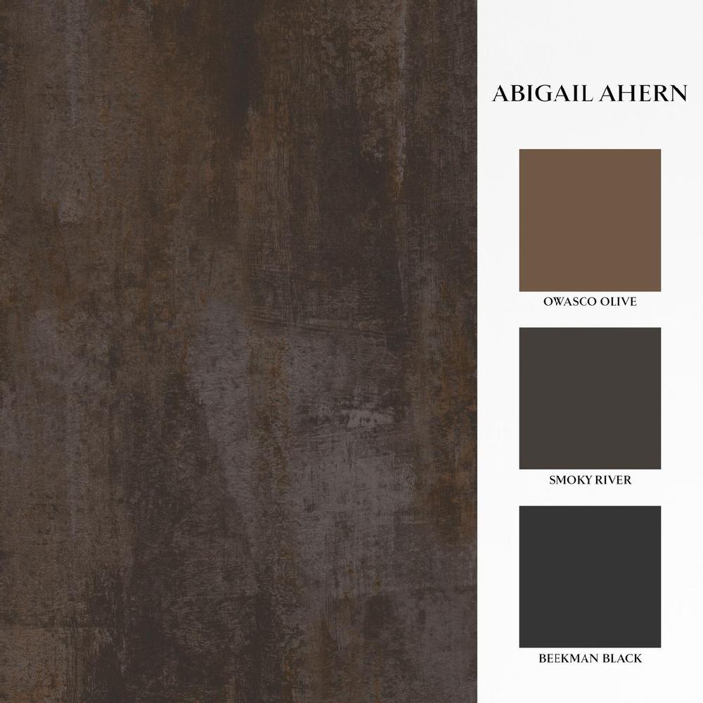 Graham & Brown Abigail Ahern Oxidized Opulence Charcoal Wallpaper