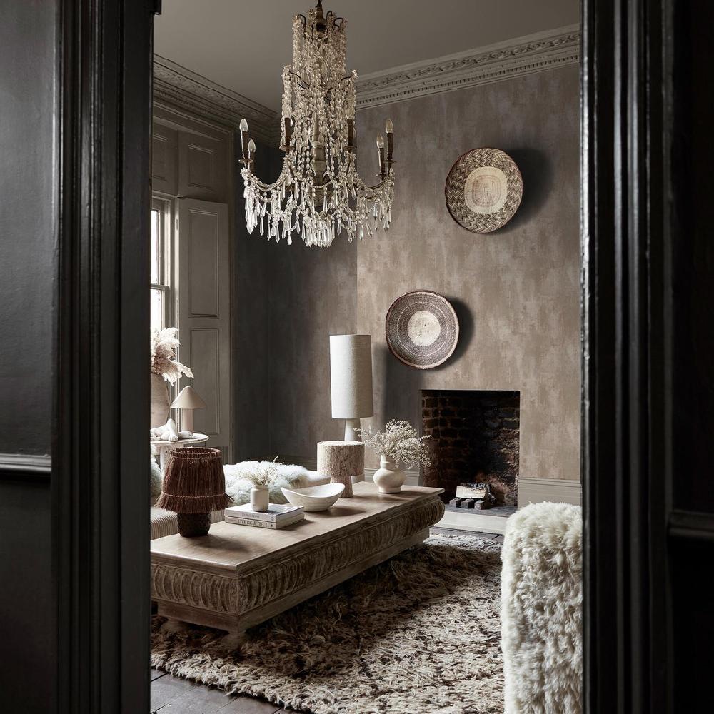 Graham & Brown Abigail Ahern Oxidized Opulence Limestone Wallpaper