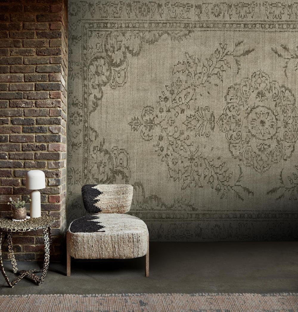 graham & brown Abigail Ahern Tapestry Olive Bespoke Mural