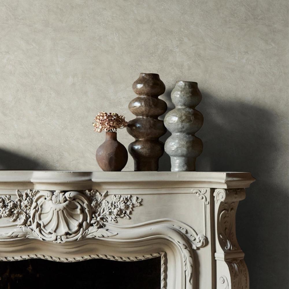 Graham & Brown Abigail Ahern Urbanite Tadelakt Greige Wallpaper