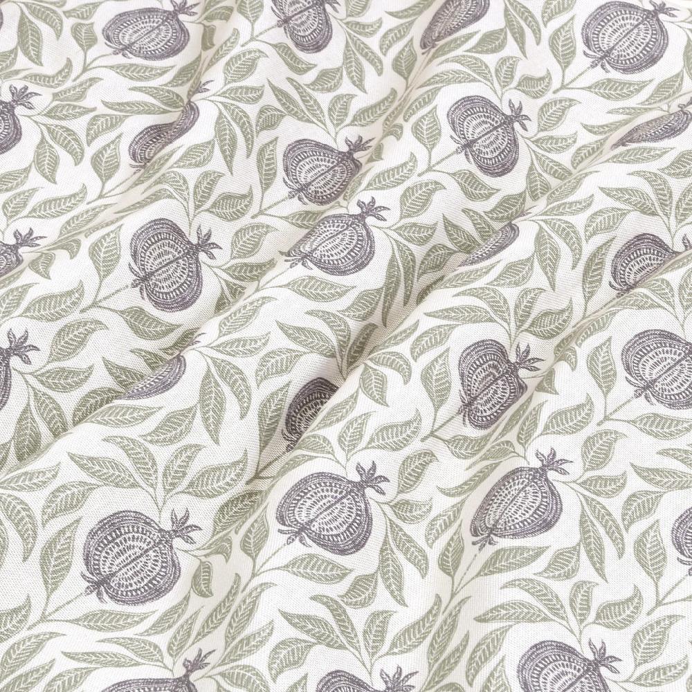 Graham & Brown Apple Of Grenada Purple And Sage Curtain