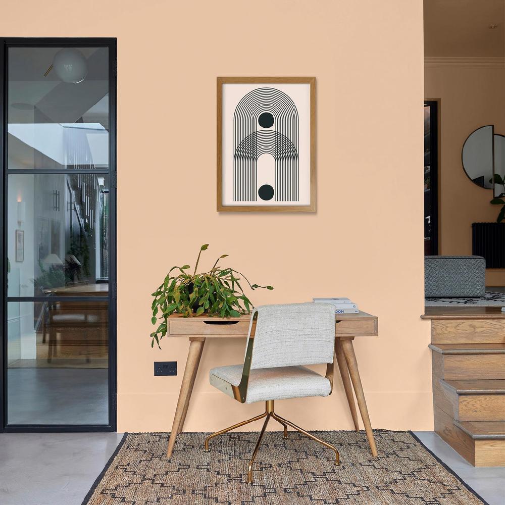 Graham & Brown Arched Geometry Black And White Wall Art