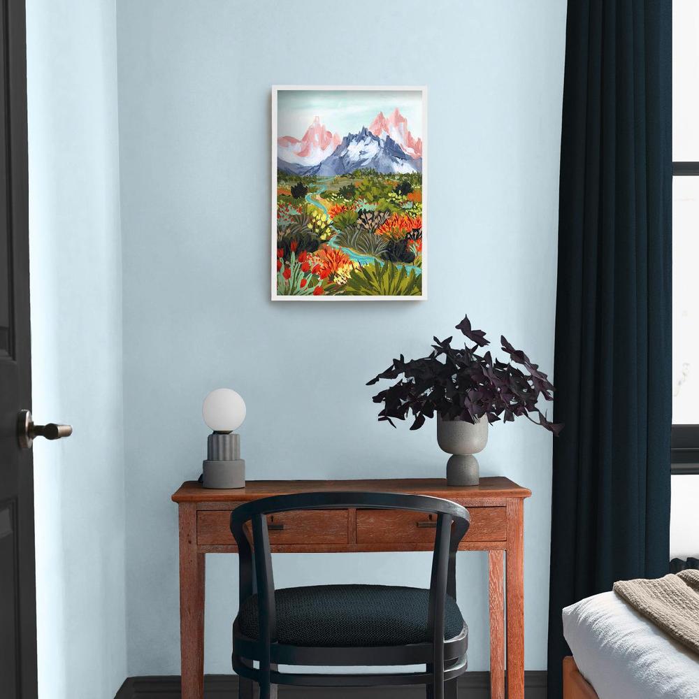 Graham & Brown Autumnal Mountains Multicolor Wall Art