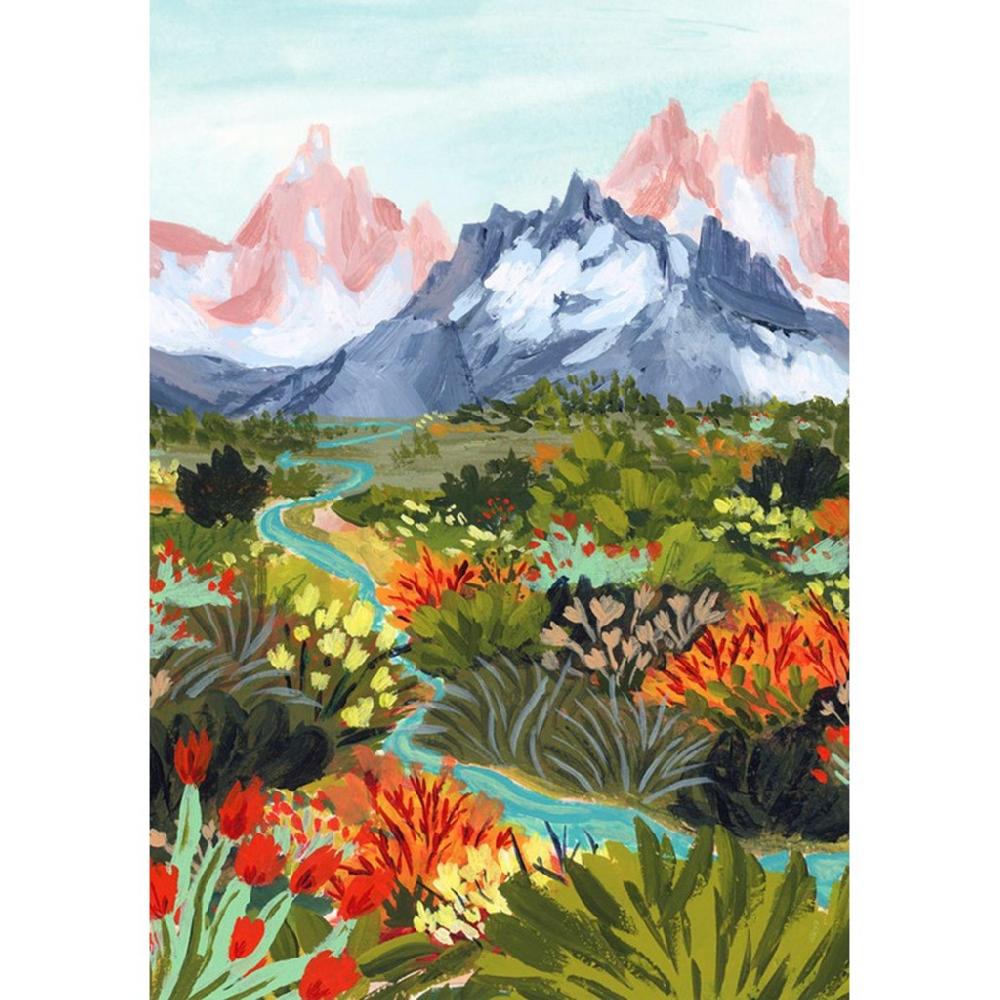 graham & brown Autumnal Mountains Multicolor Wall Art