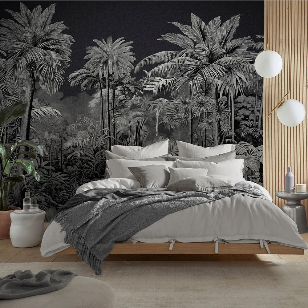 graham & brown Benmore Ridge Monochrome Bespoke Mural