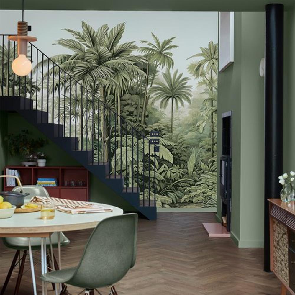 graham & brown Benmore Ridge Muted Blue Bespoke Mural