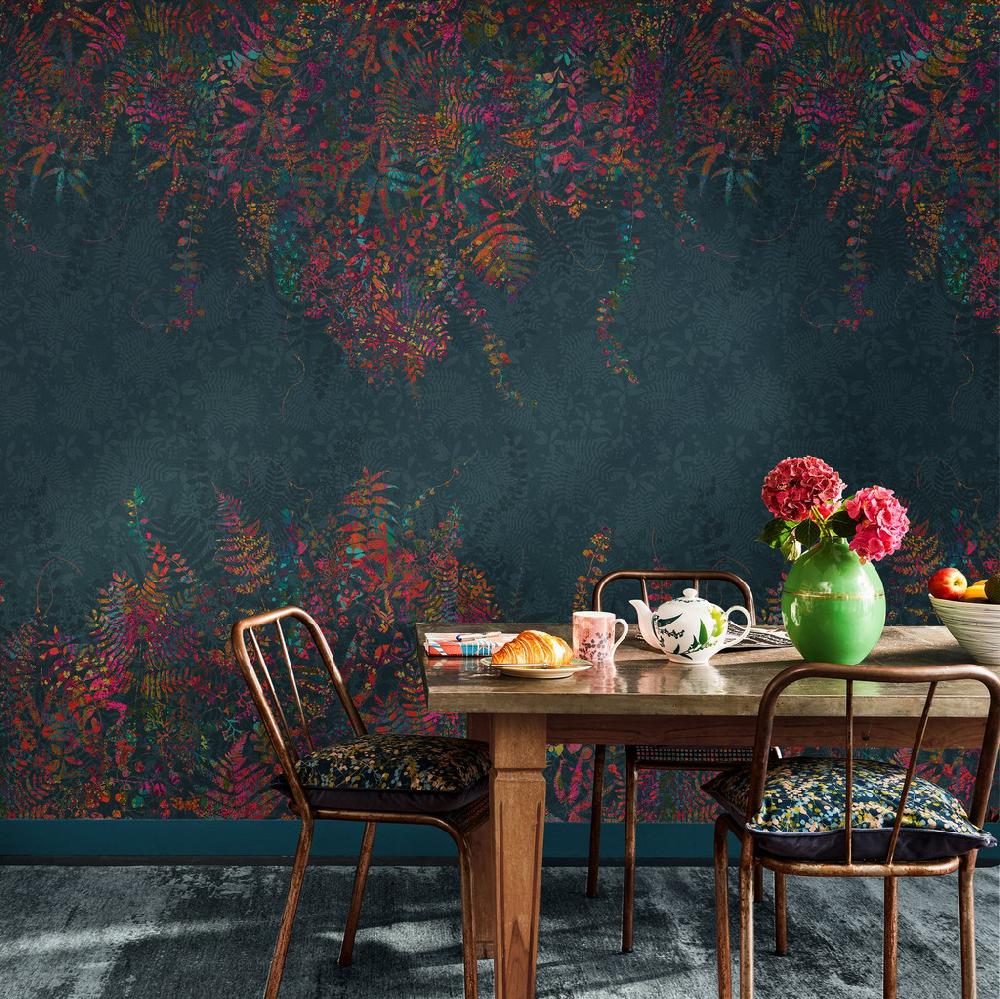 graham & brown Cascading Kaleidoscope Rainbow Bespoke Mural