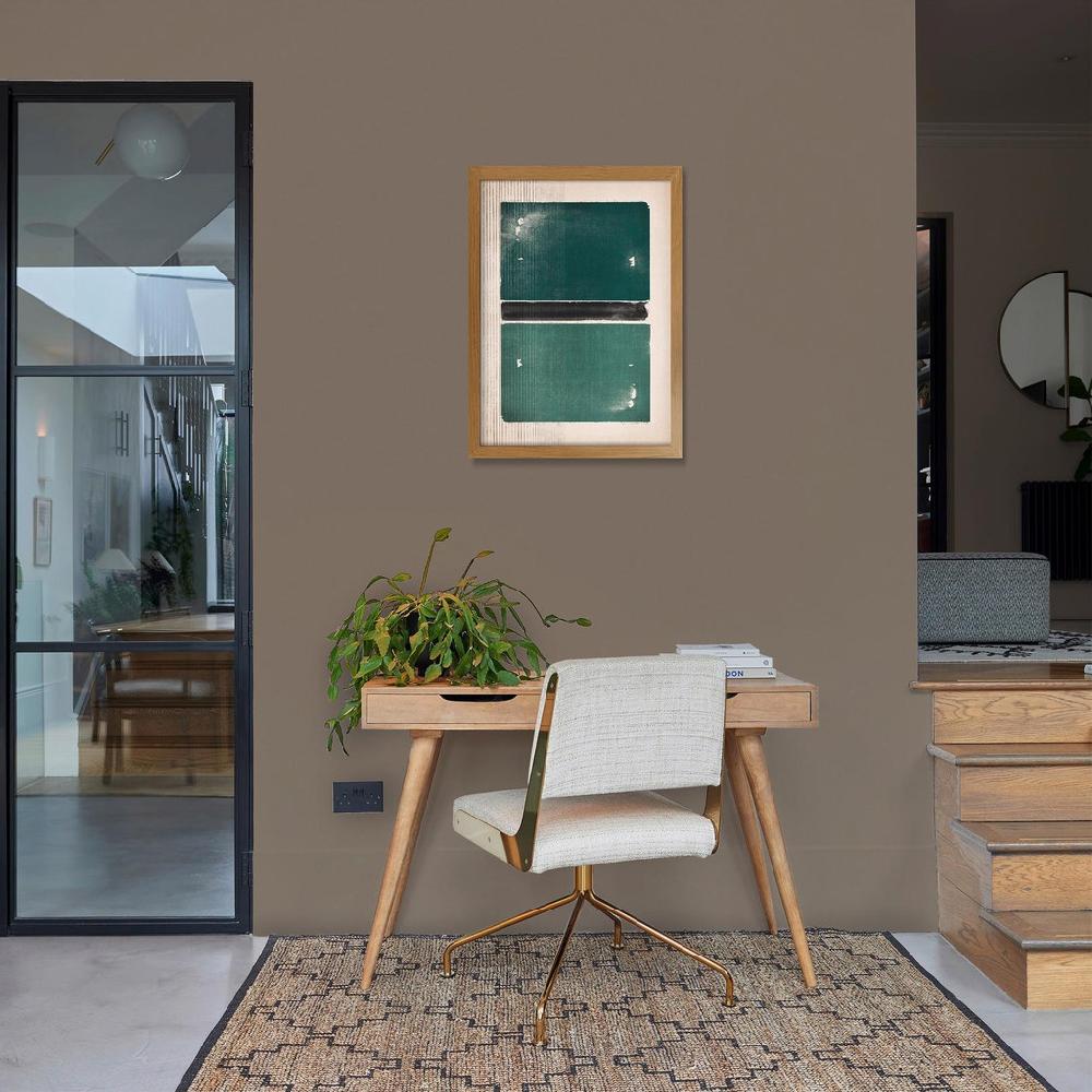 Graham & Brown Geometric Intersections Green Wall Art