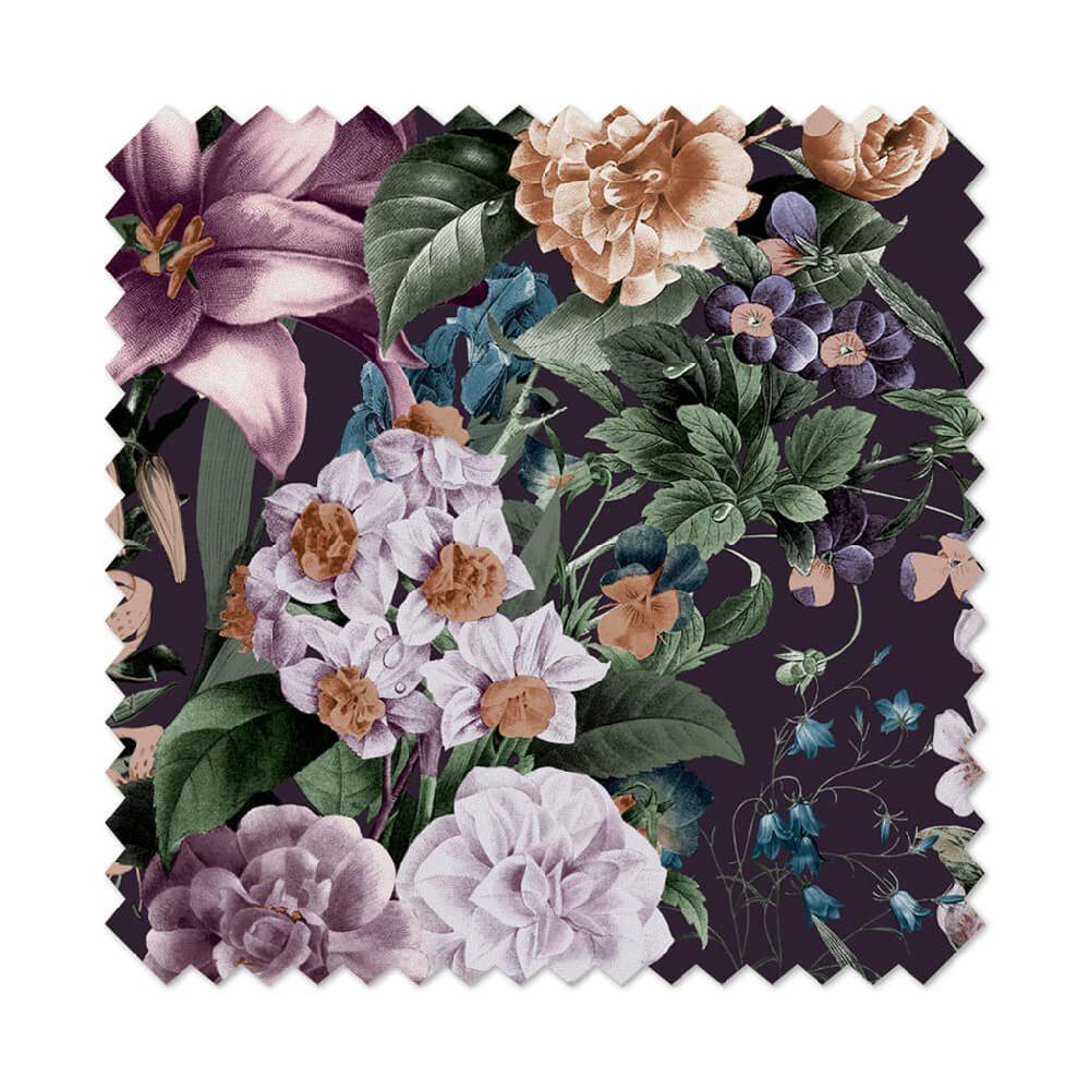 Graham & Brown Glasshouse Flora Amethyst Roller Shade