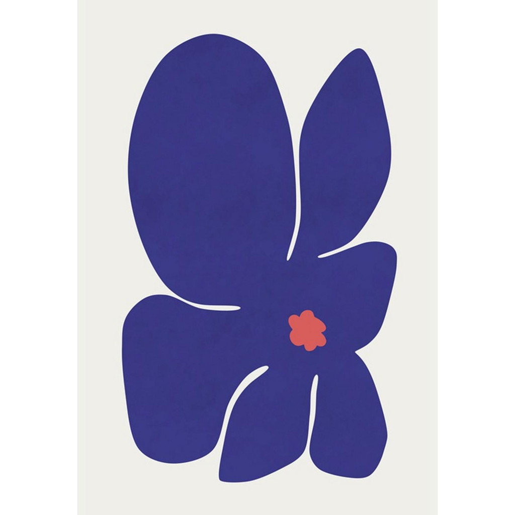 graham & brown Abstract Flower Blue Wall Art