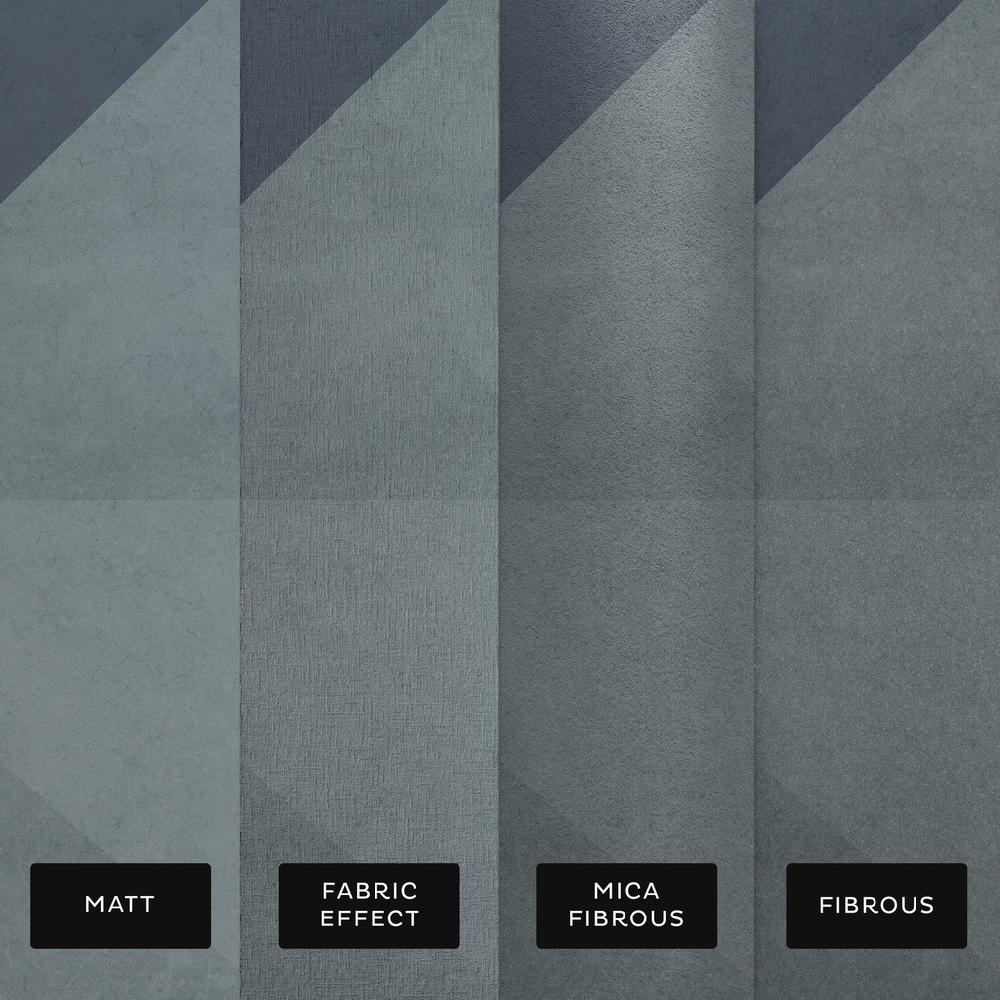 Graham & Brown Abstract Geo Blue & Grey Bespoke Mural