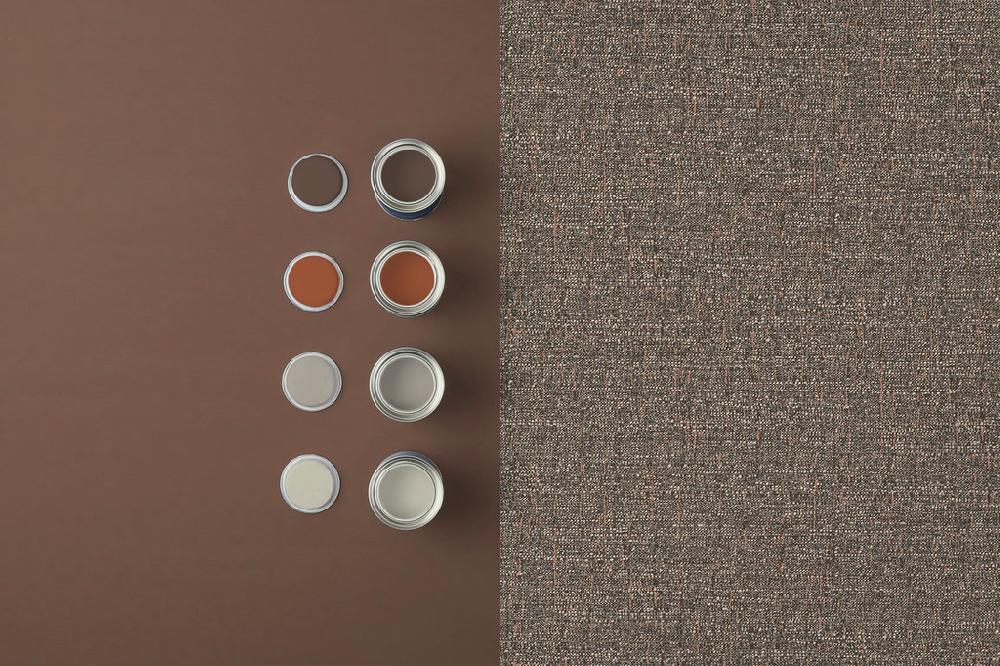 Graham & Brown Albion Texture Chocolate Wallpaper