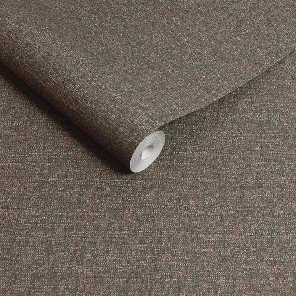 Graham & Brown Albion Texture Chocolate Wallpaper