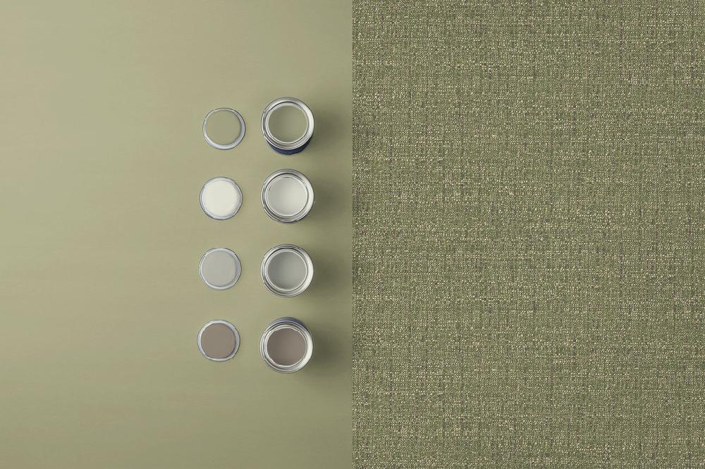 Graham & Brown Albion Texture Green Wallpaper