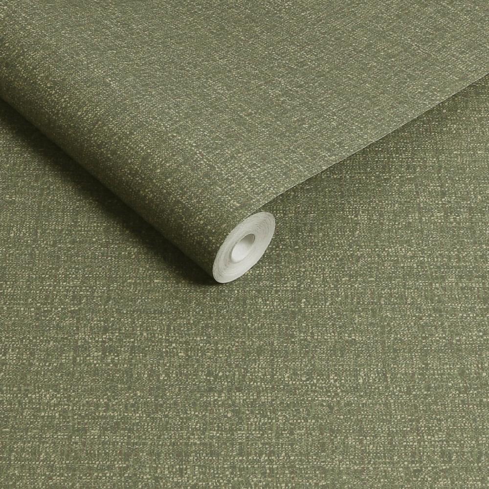Graham & Brown Albion Texture Green Wallpaper