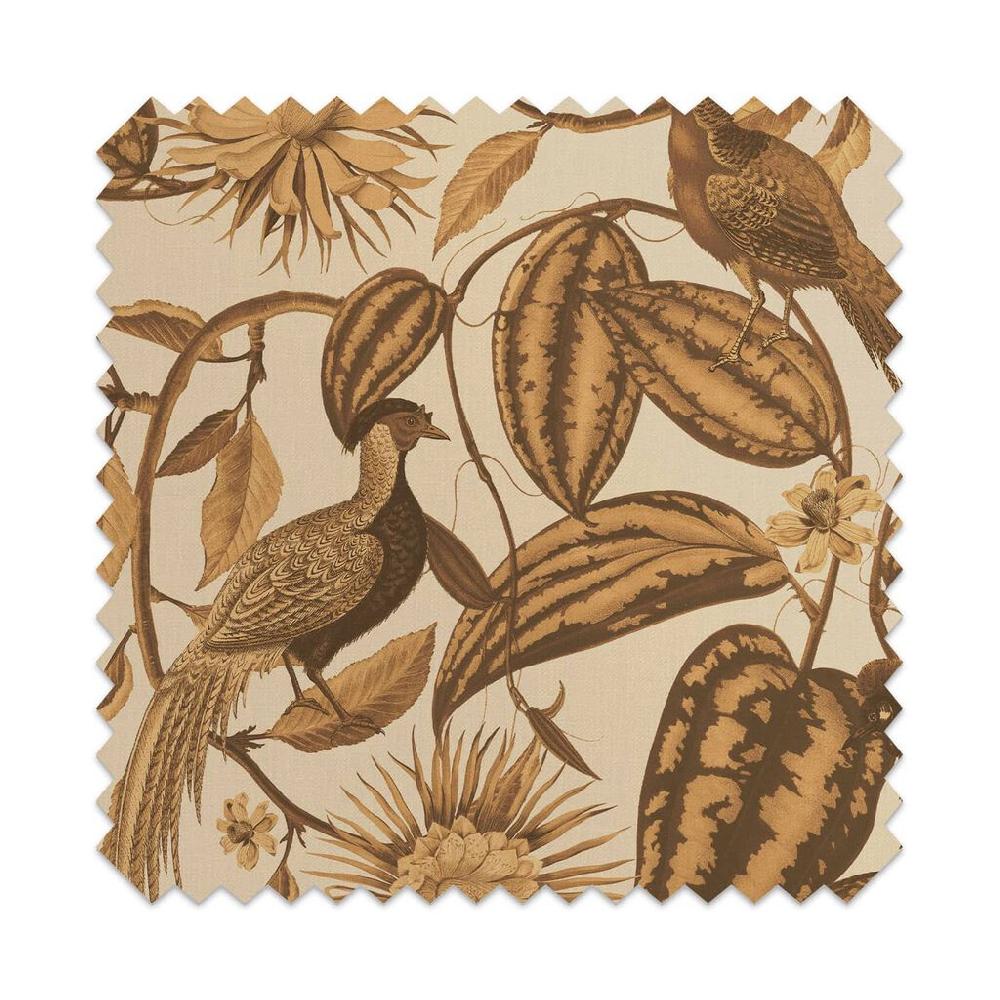 Graham & Brown Amherst's Garden Gold Roman Shade