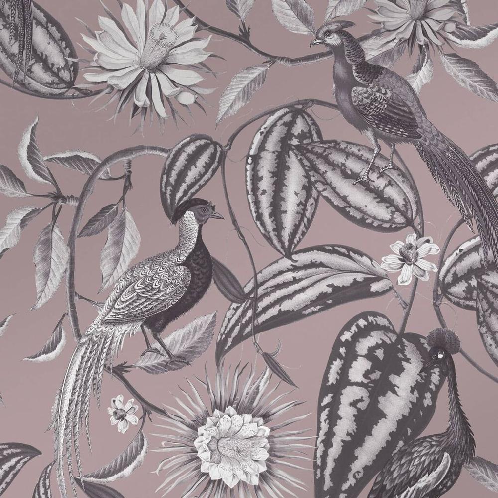 Graham & Brown Amherst's Garden Mulberry Wallpaper