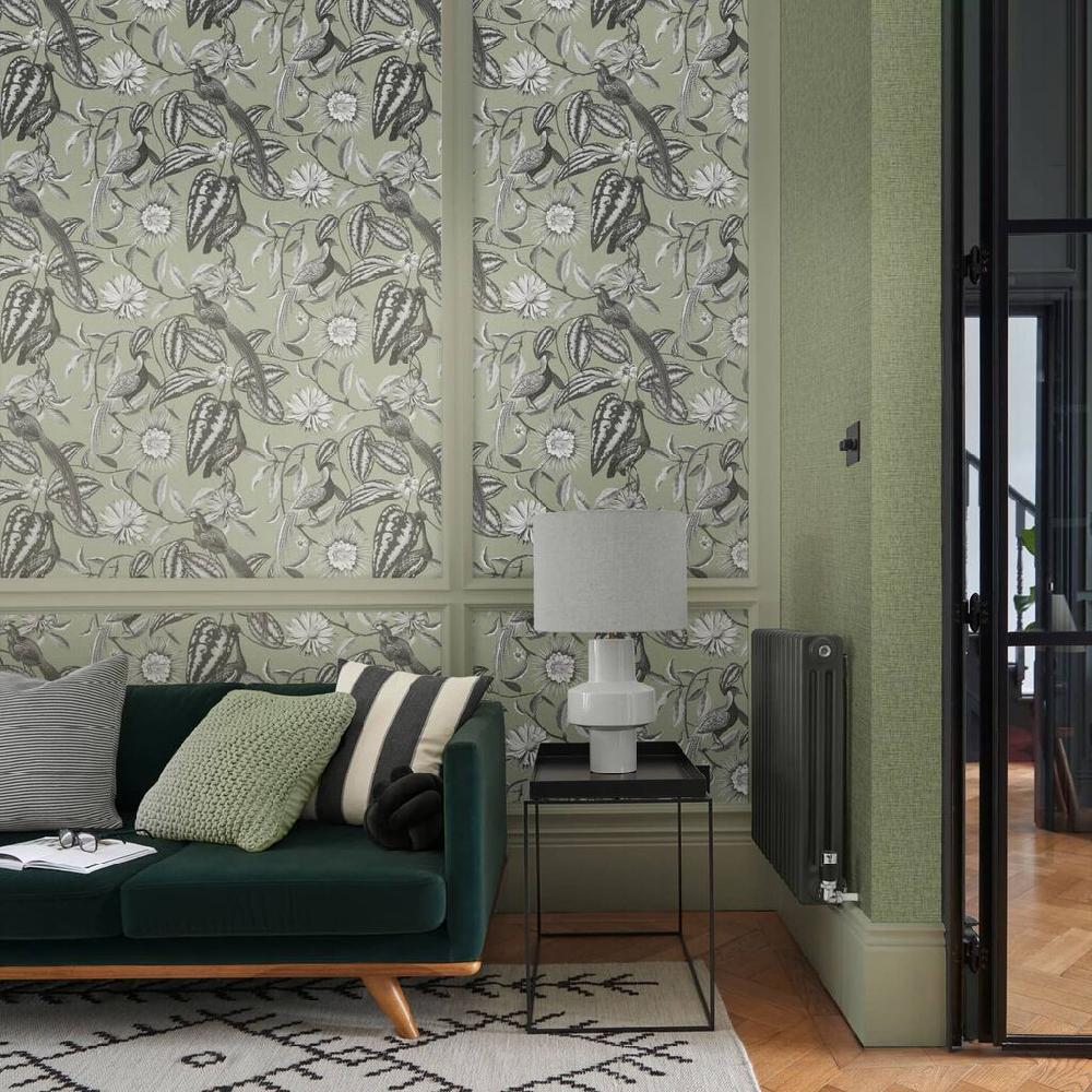 graham & brown Amherst's Garden Sage Wallpaper