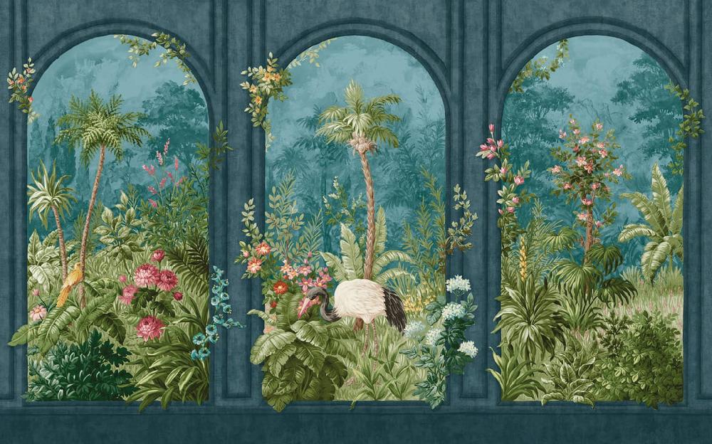 Graham & Brown Angkor Jungle Night Bespoke Mural