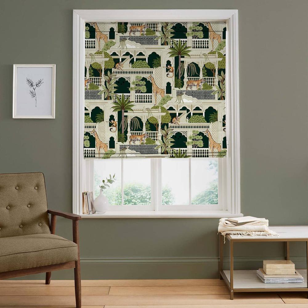 graham & brown Animahal Emerald Roman Shade
