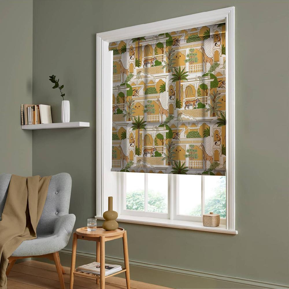 graham & brown Animahal Turmeric Roller Shade
