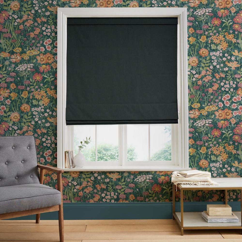 graham & brown Anqa Jewel Roman Shade