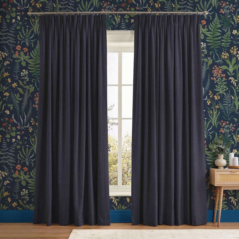 graham & brown Anqa Navy Curtain
