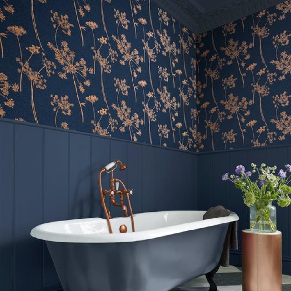 graham & brown Anthriscus Dusk Wallpaper