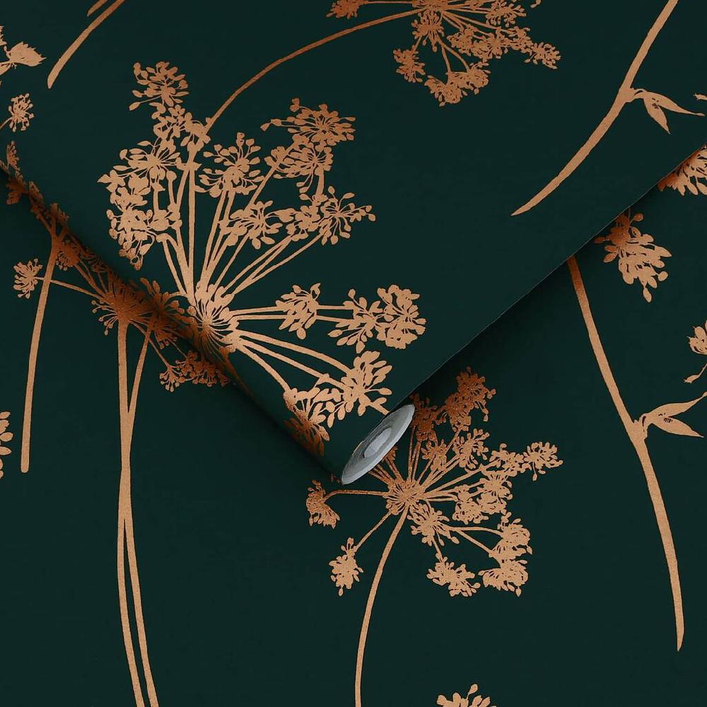 Graham & Brown Anthriscus Emerald Wallpaper