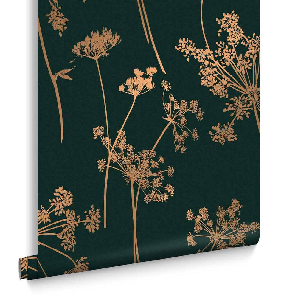 Graham & Brown Anthriscus Emerald Wallpaper