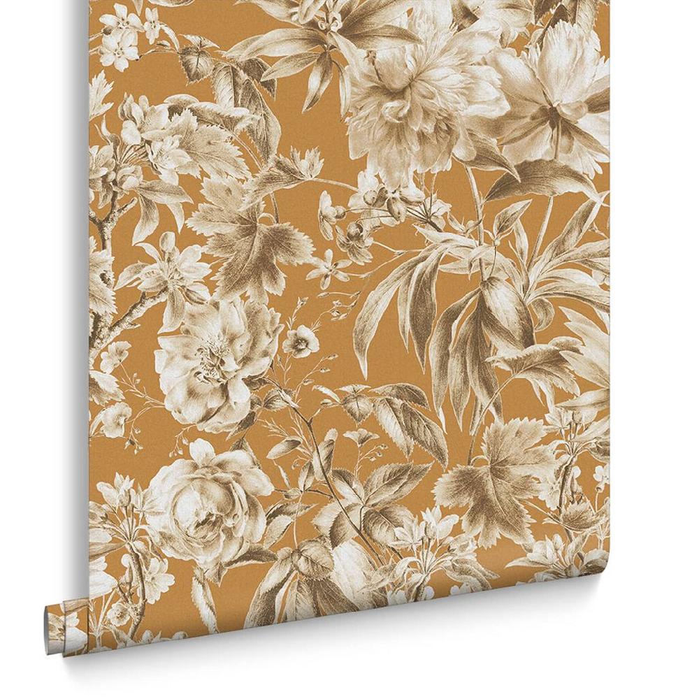 Graham & Brown Arcane Garden Ochre Wallpaper
